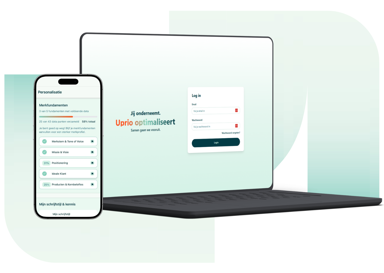 AI Business partner voor ondernemers, Uprio.ai